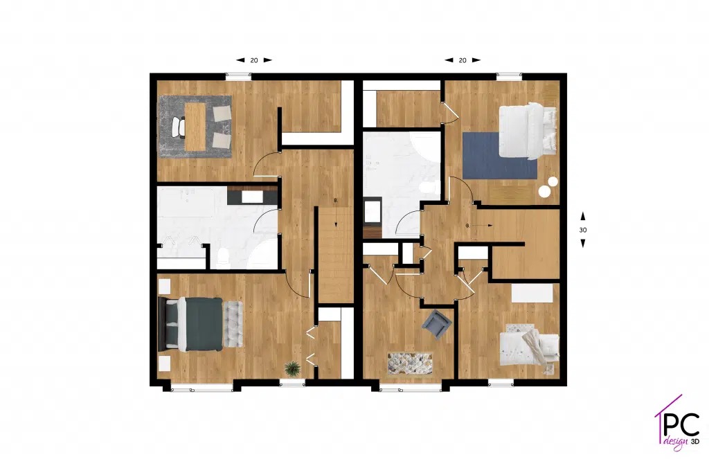 terrain-dev-plan-etage-Construction-residentiel