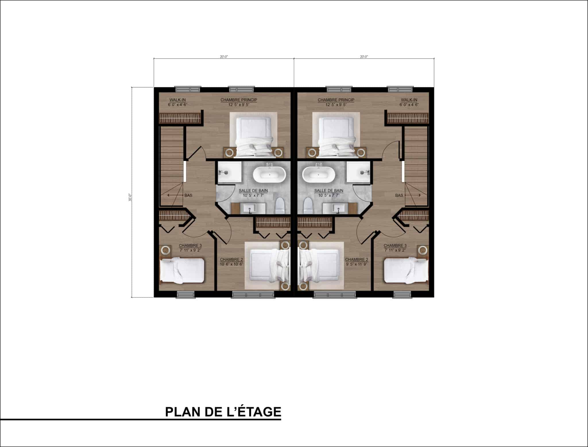 Le Louise Rez-de-Jardin - Etage