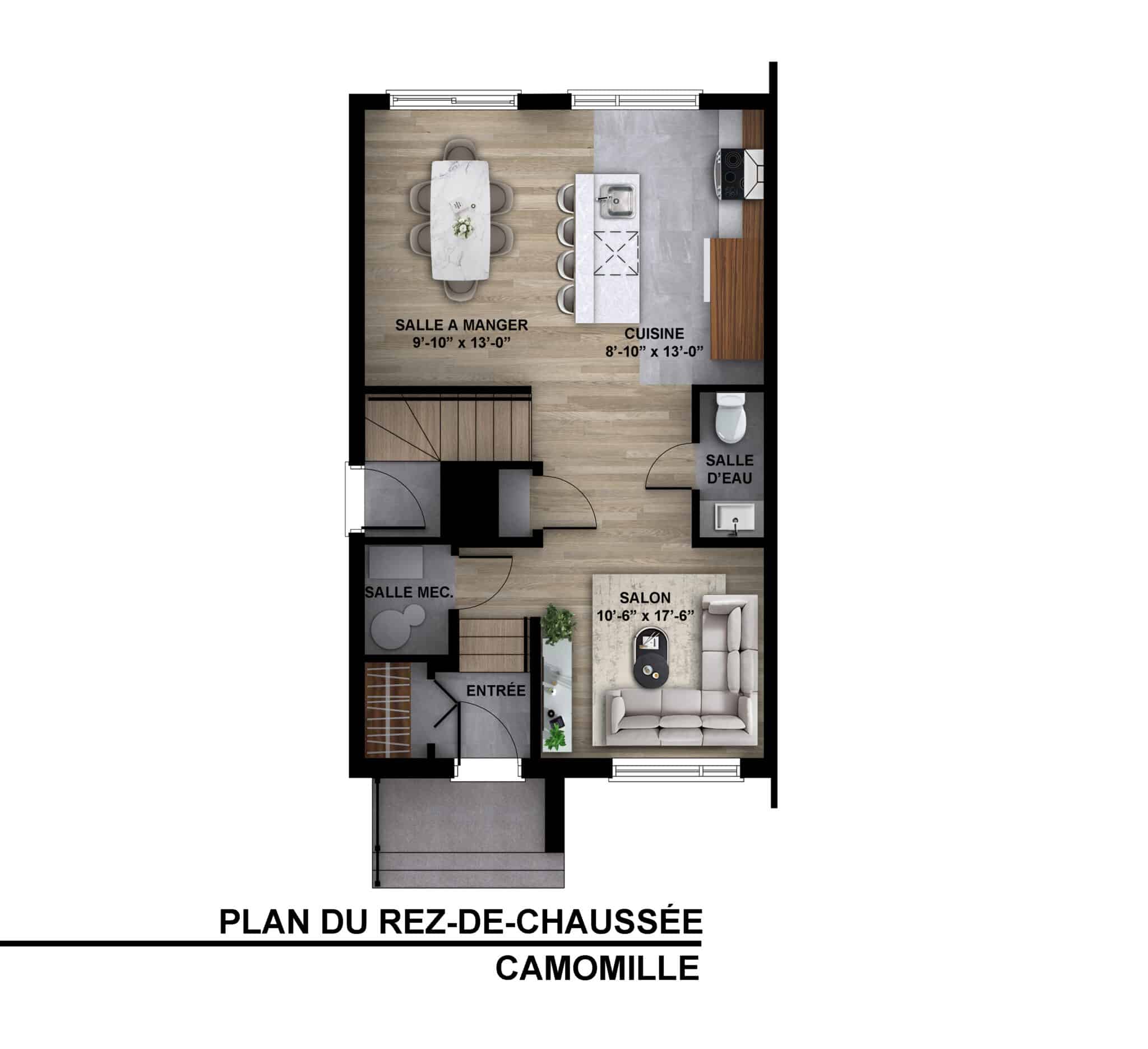 MONTAGE CAMOMILLE RDC